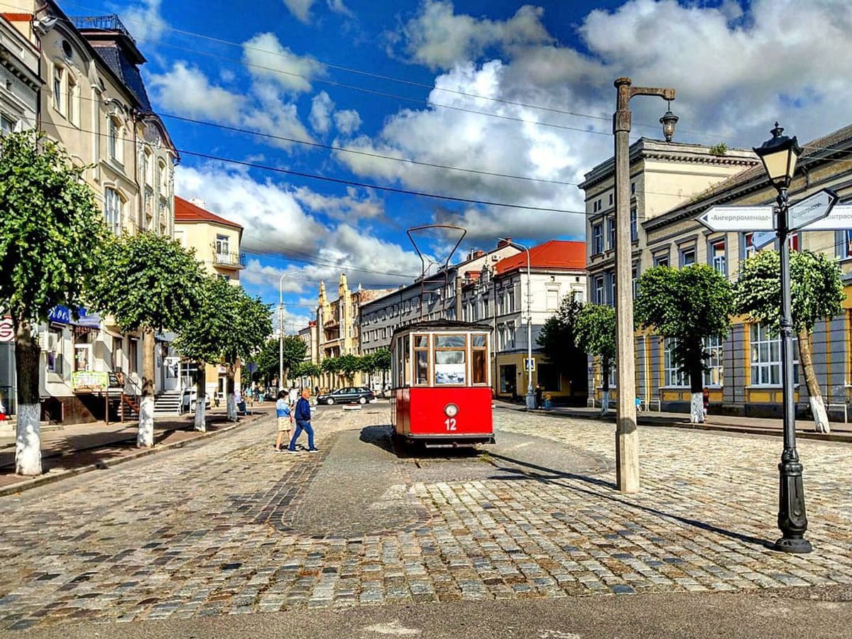 Улица Победы (бывшая Хоэ Штрассе), центральная пешеходная улица города.
